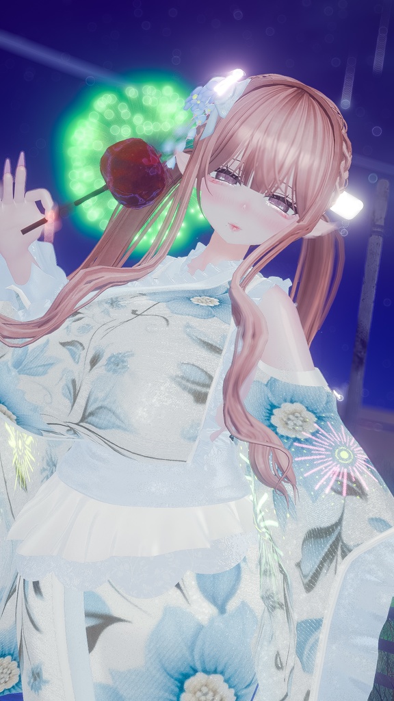 「伊邪那美2.0対応」Summer Yukata 2025 夏祭り浴衣 Modular Avatar Unitypackage