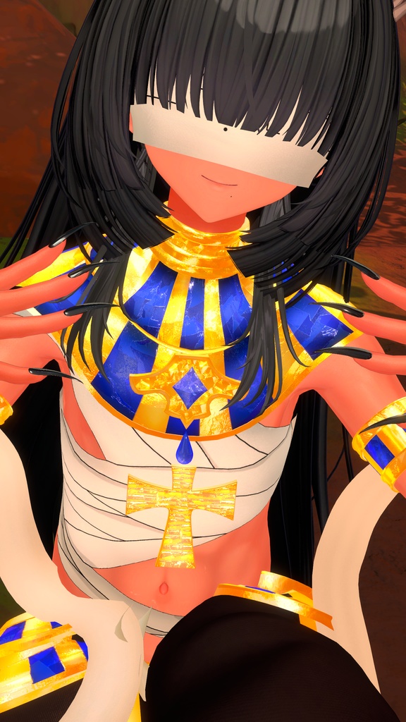 「HNAIL」 Mens Claw Nail メンズ の ネイル 💅🏻˚₊‧⁺ 3D Model Unitypackage Modular Avatar対応 VRChat