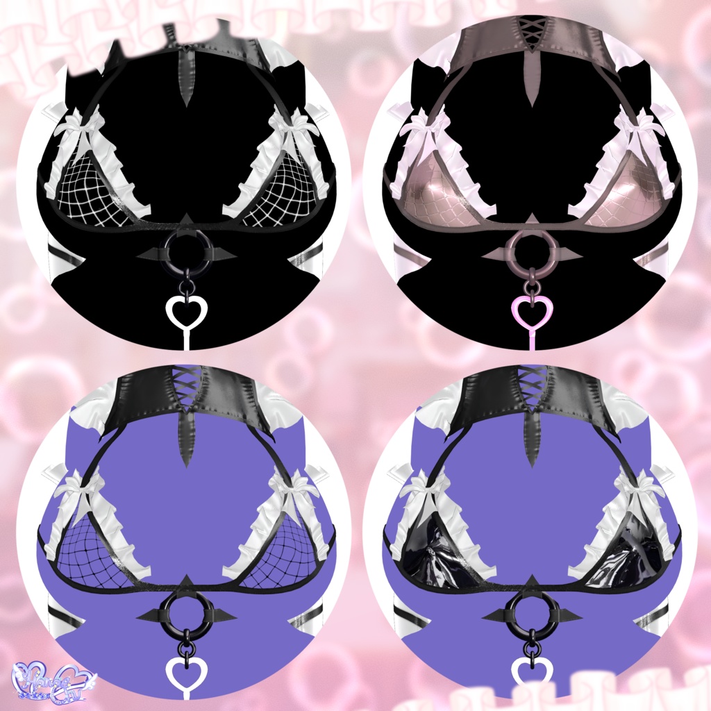 「伊邪那美2.0対応」 MILK MAID 🍼🍓 ミルクメイド 衣装セット Modular Avatar Unitypackage