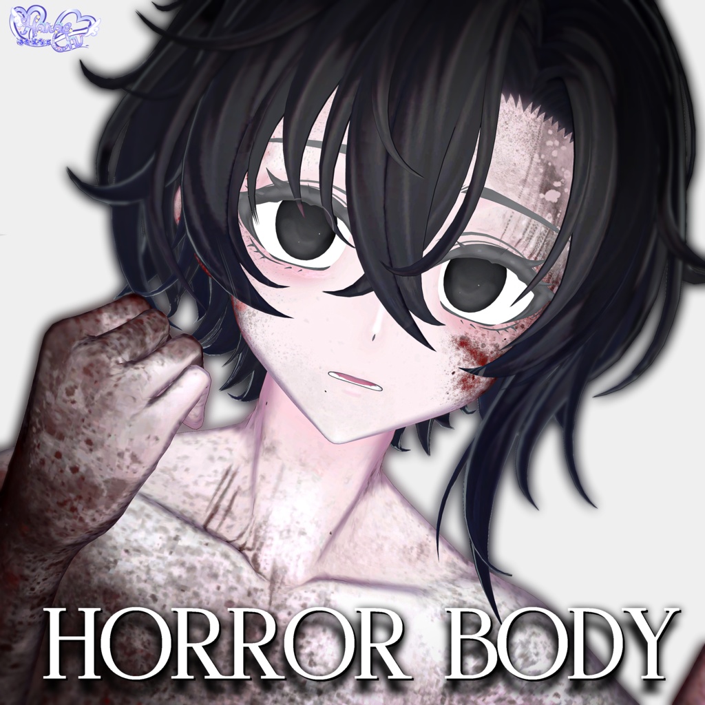 【 +Head 】00's Horror Game Protagonist Texture Set🎃 ハロウィン 2025 「00'sホラゲ主人公の肌テクスチャセット 」