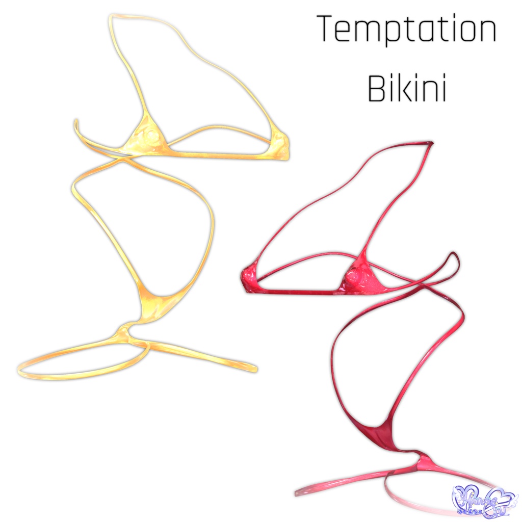 【セール中】 Temptation Bikini 誘惑ビキニ Modular Avatar Unitypackage
