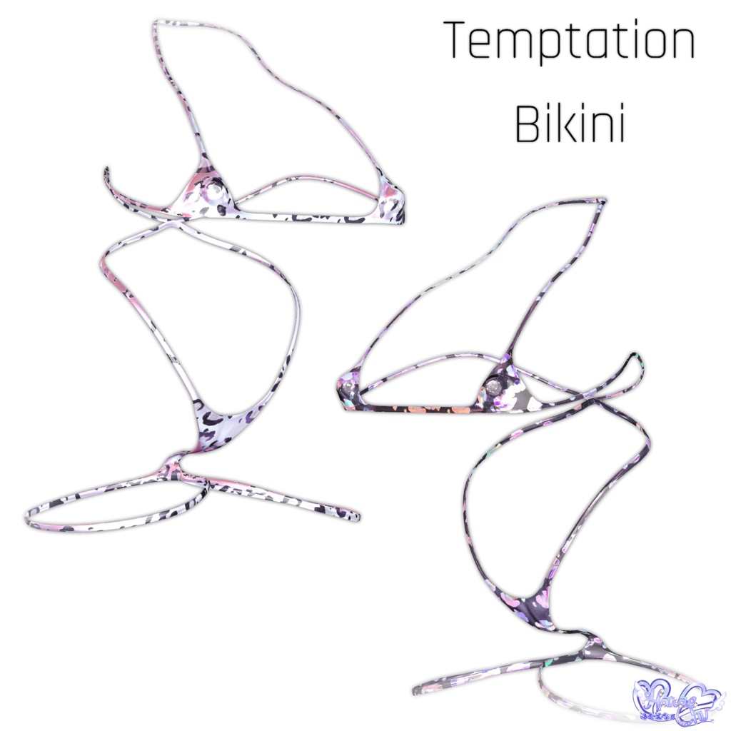 【セール中】 Temptation Bikini 誘惑ビキニ Modular Avatar Unitypackage