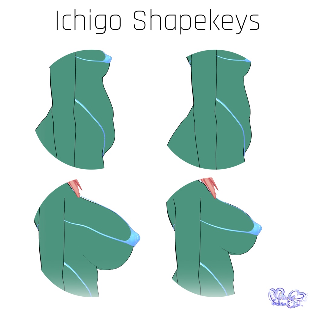 【セール中】 Temptation Bikini 誘惑ビキニ Modular Avatar Unitypackage