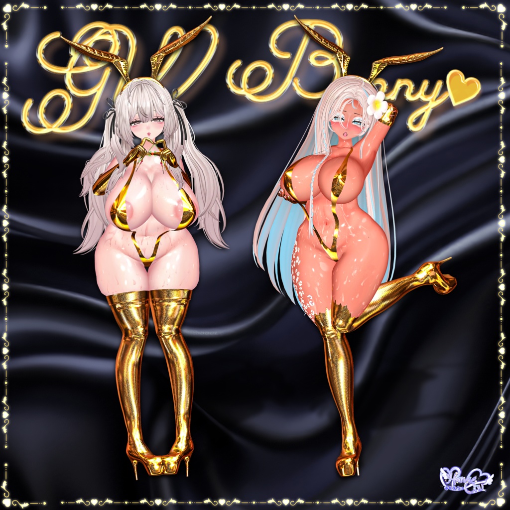 「伊邪那美2.0対応」 GW Bunny Outfit Set GWバニー衣装セット
