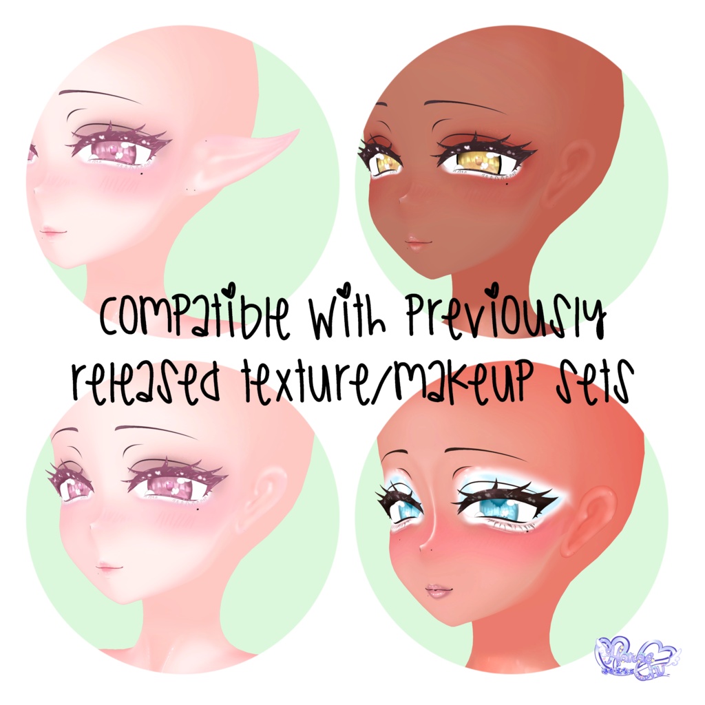 「伊邪那美2.0」 Human Ears for Izanami Modular Avatar対応