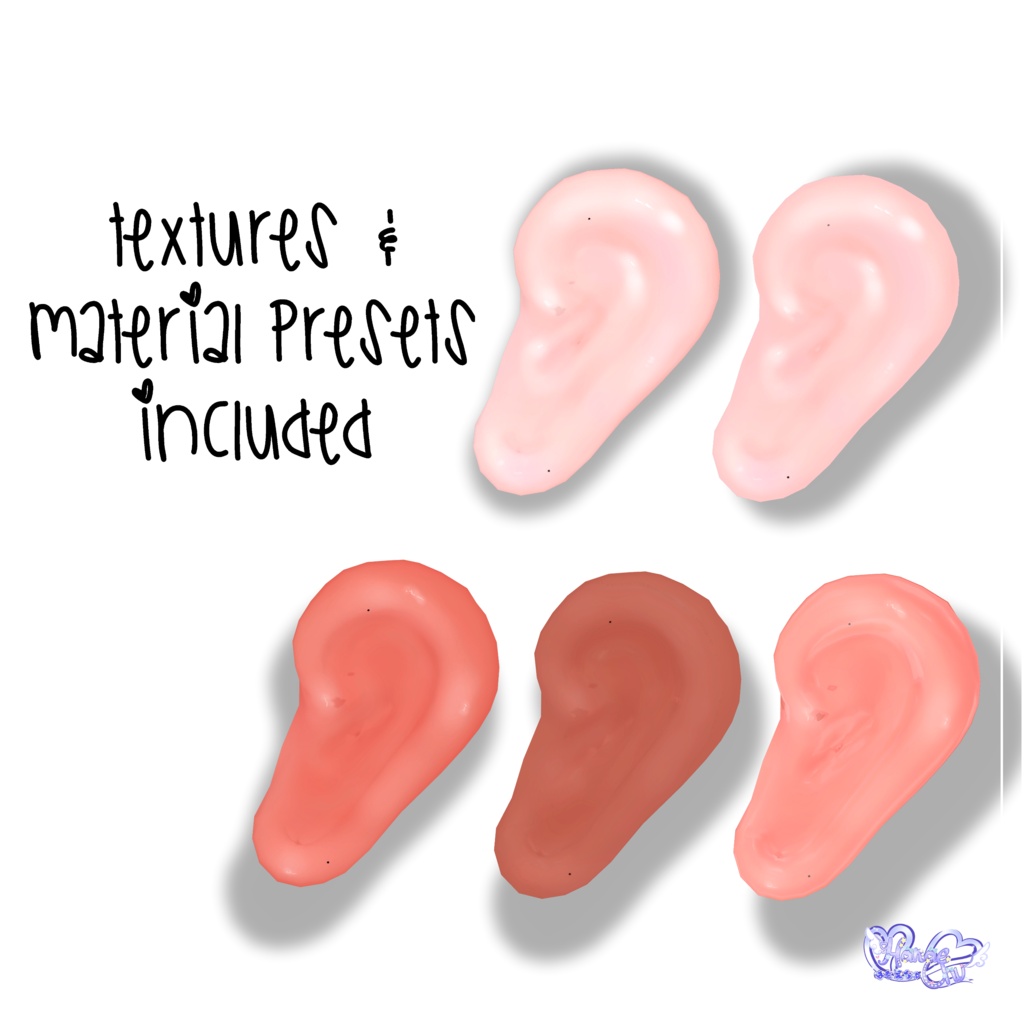 「伊邪那美2.0」 Human Ears for Izanami Modular Avatar対応