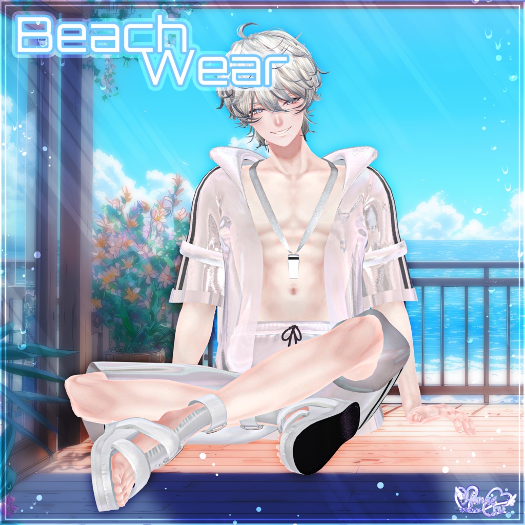 2026 Mens Beachwear メンズビーチウェア 🏖️3D Model Unitypackage Modular Avatar対応