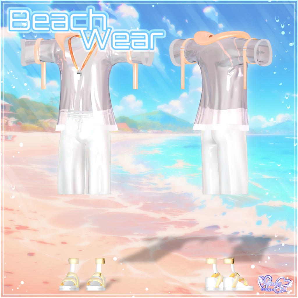 2026 Mens Beachwear メンズビーチウェア 🏖️3D Model Unitypackage Modular Avatar対応