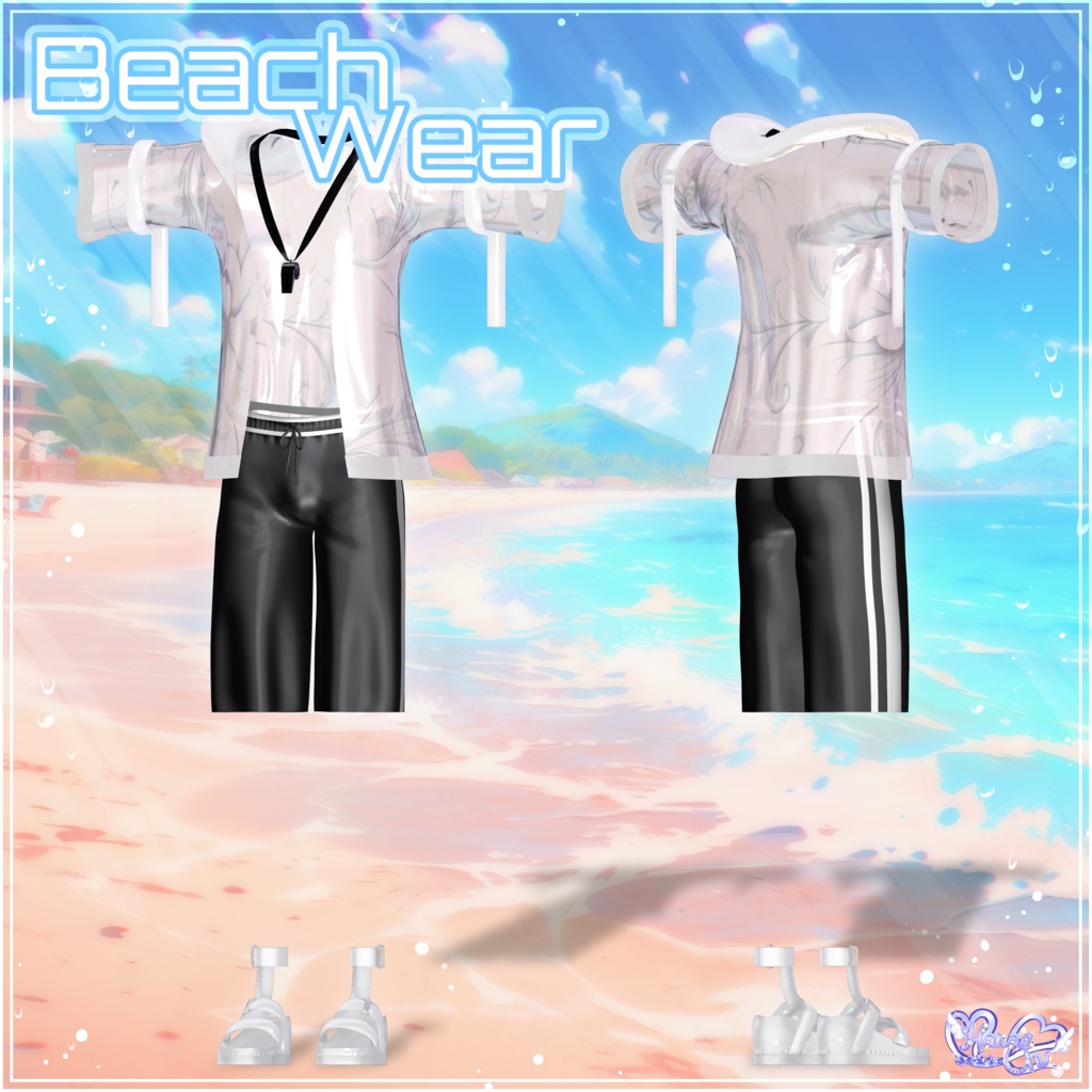 2026 Mens Beachwear メンズビーチウェア 🏖️3D Model Unitypackage Modular Avatar対応