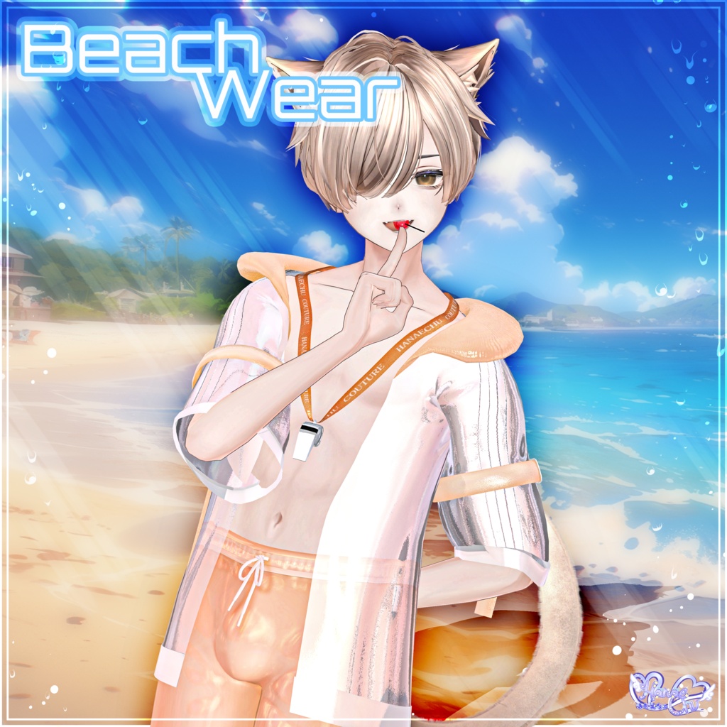 2026 Mens Beachwear メンズビーチウェア 🏖️3D Model Unitypackage Modular Avatar対応