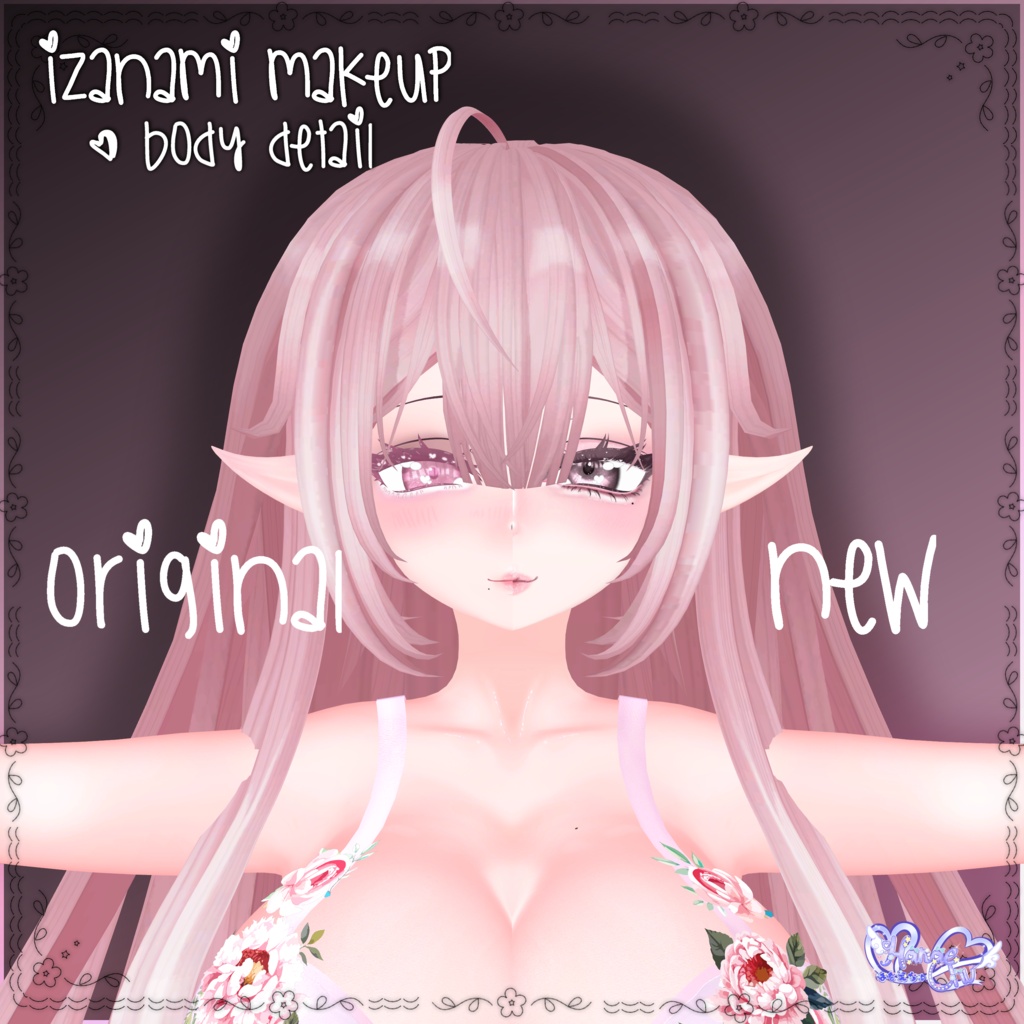 「伊邪那美」Izanami Honeydew Body&Makeup Texture