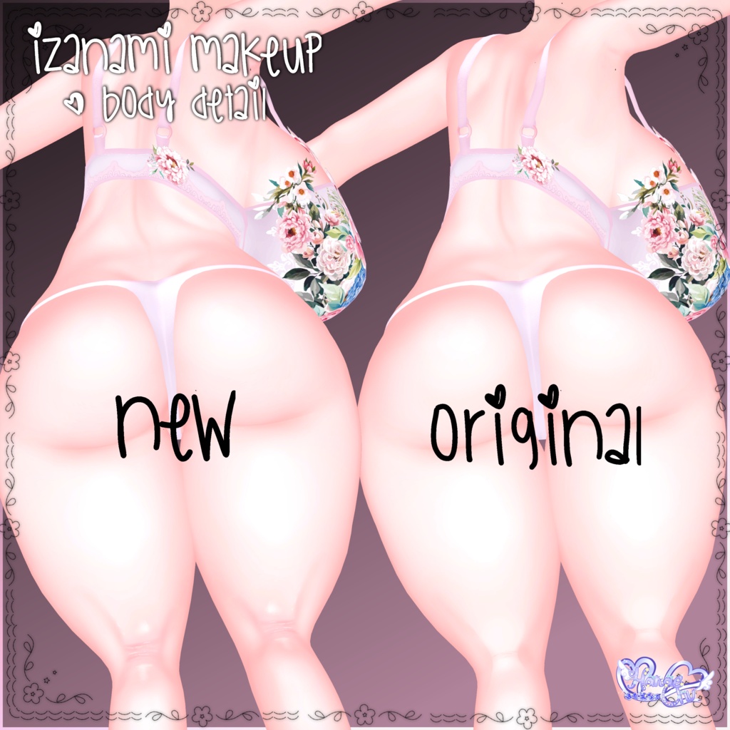 「伊邪那美」Izanami Honeydew Body&Makeup Texture