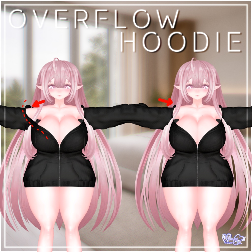 OVERFLOW HOODIE オーバーフローパーカー