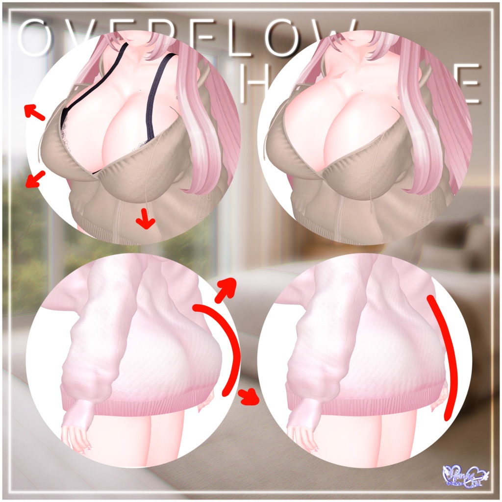 OVERFLOW HOODIE オーバーフローパーカー