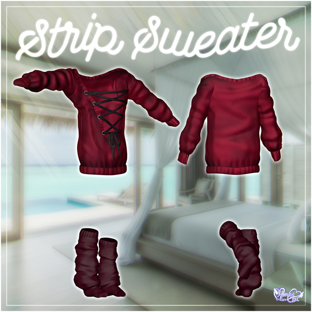 MENS STRIP SWEATER ストリップセーター