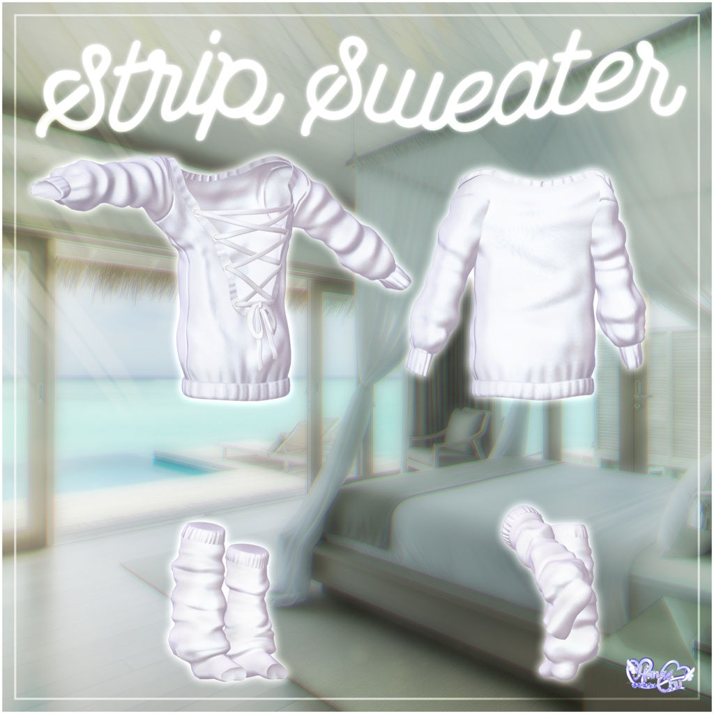 MENS STRIP SWEATER ストリップセーター