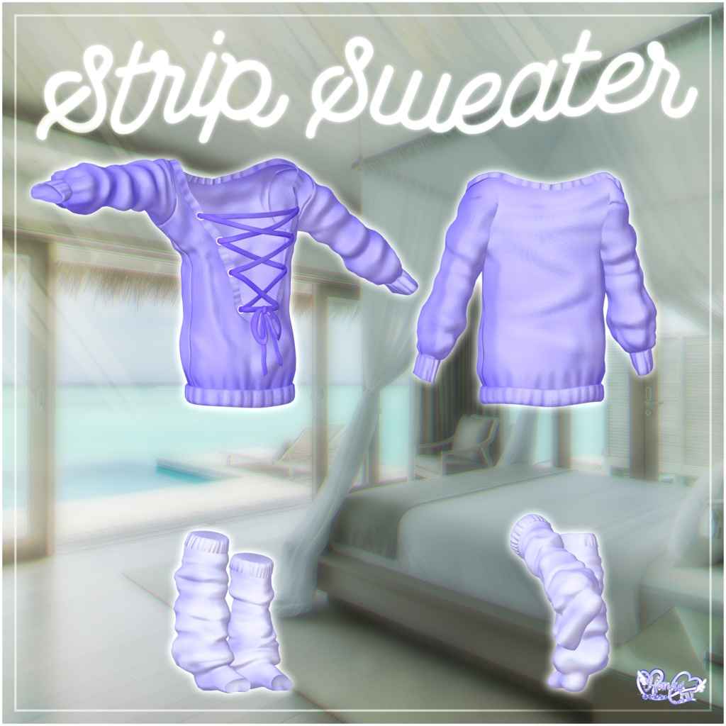 MENS STRIP SWEATER ストリップセーター