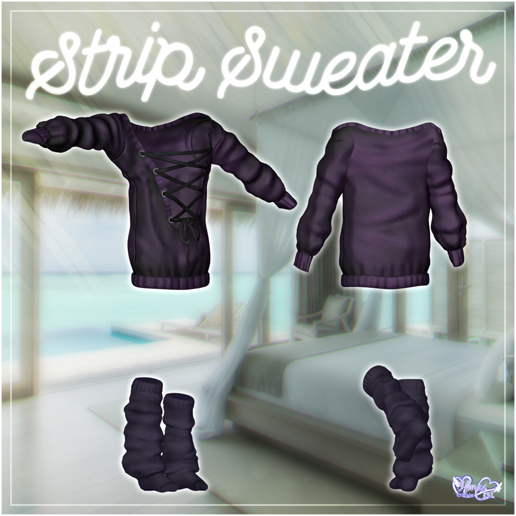 MENS STRIP SWEATER ストリップセーター
