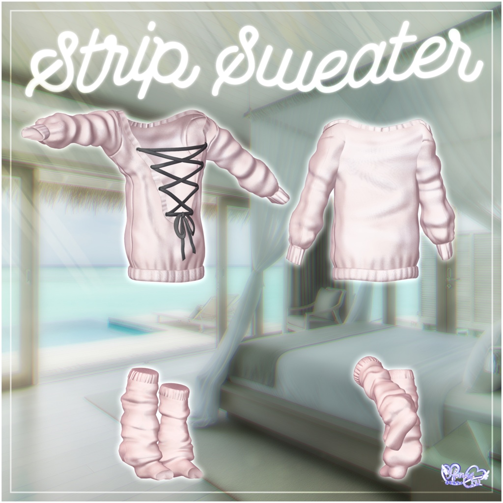 MENS STRIP SWEATER ストリップセーター