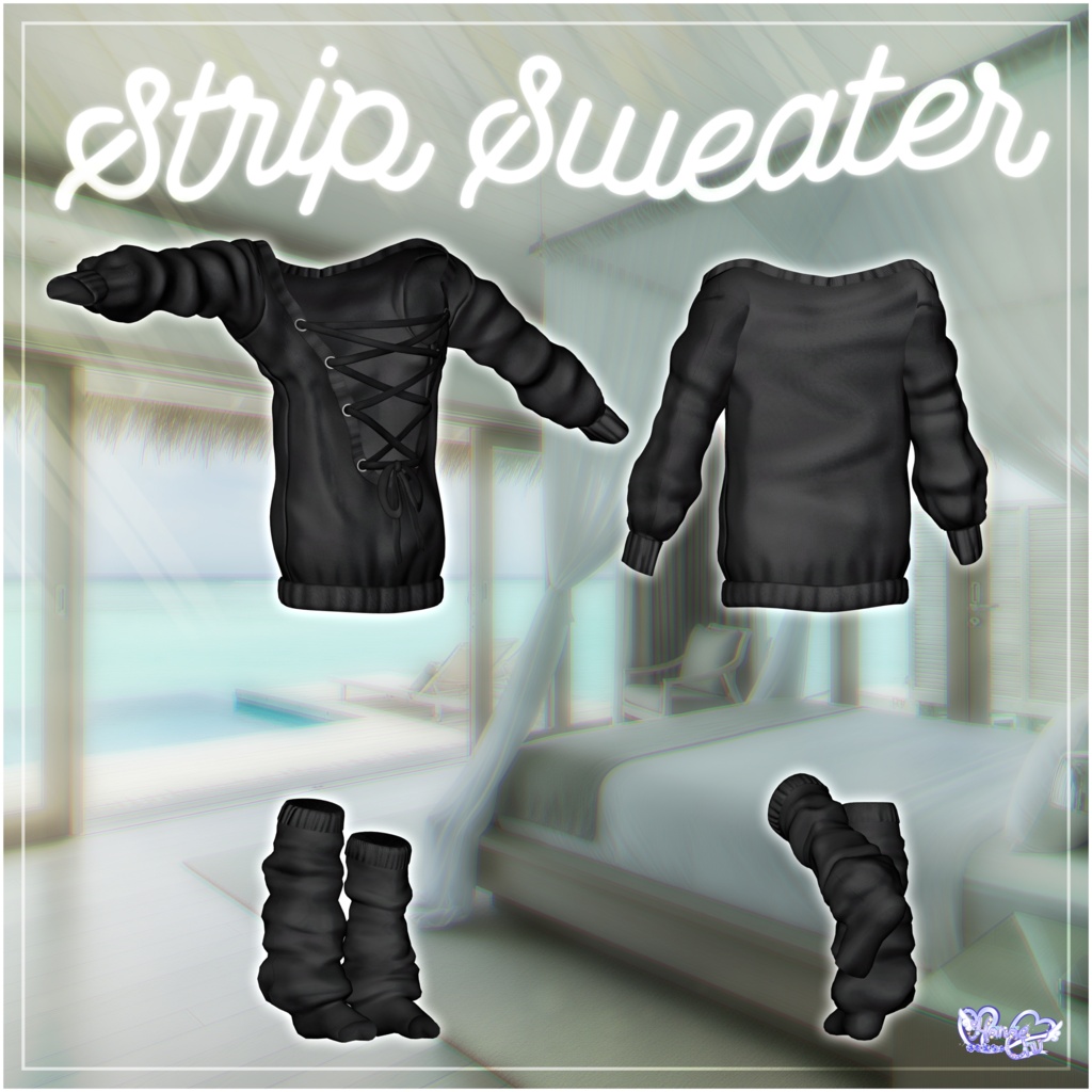 MENS STRIP SWEATER ストリップセーター