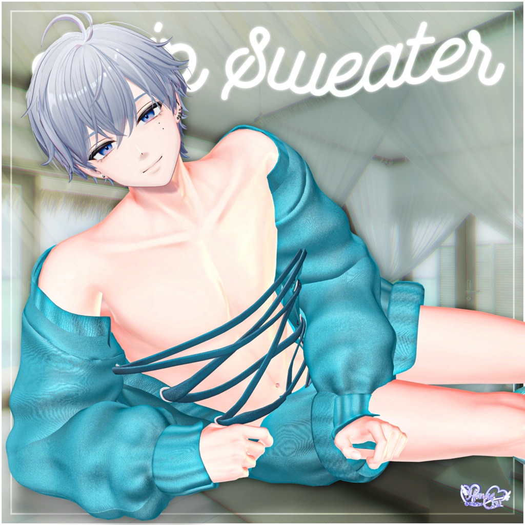 MENS STRIP SWEATER ストリップセーター