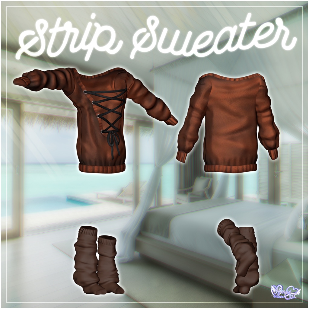 MENS STRIP SWEATER ストリップセーター