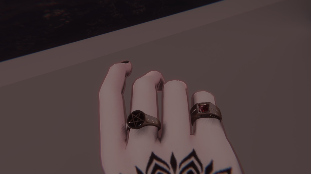 Gothic Rings Set