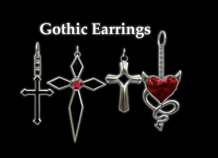 ゴシックイヤリング - Gothic Earrings