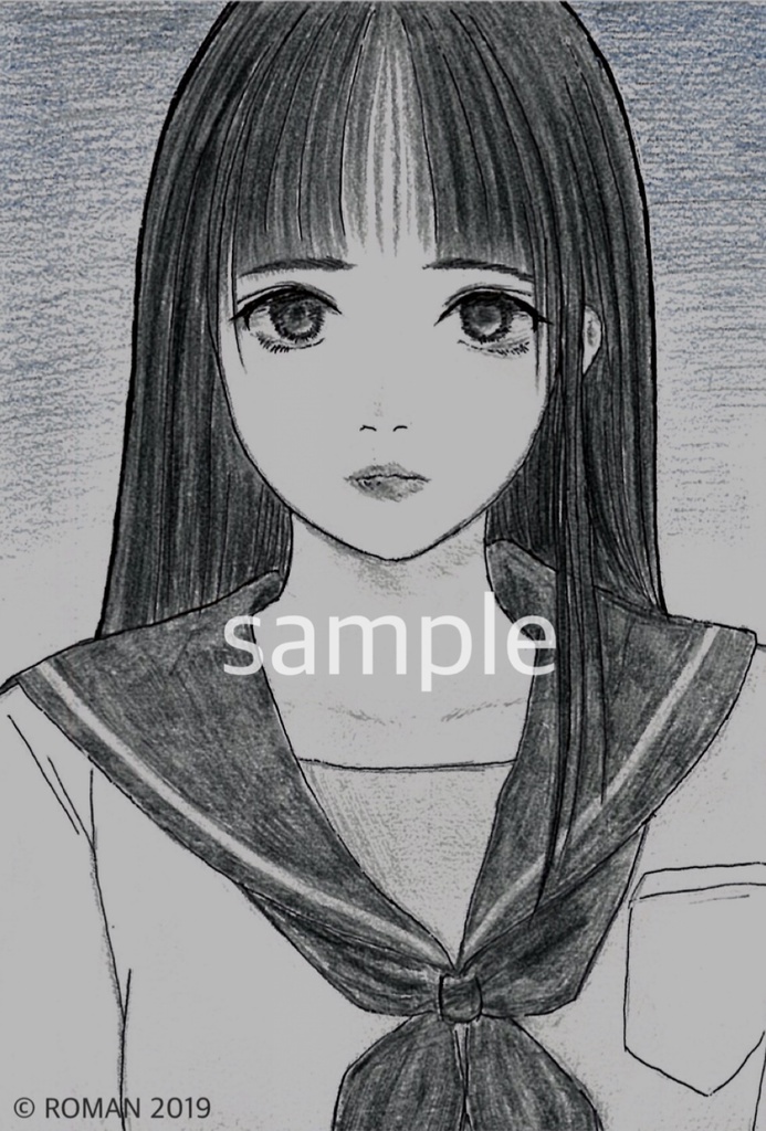 Lost Free School 失われた学園 欠席者一人目 ライブイラスト Roman Online Shop ロマン画廊 R Booth