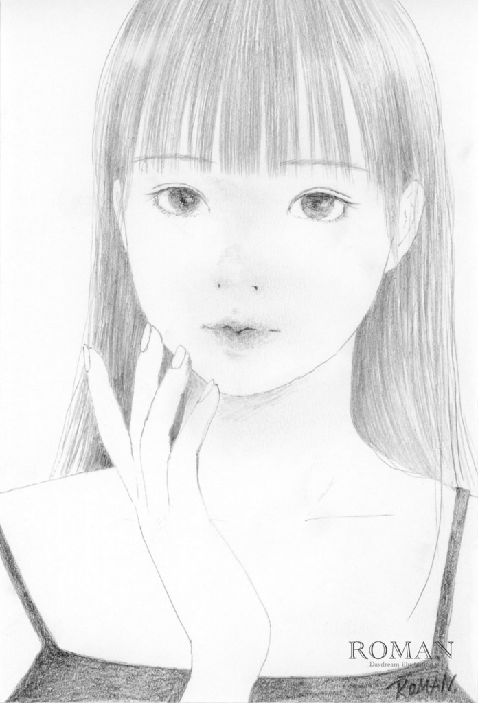 ハガキサイズドローイング#1