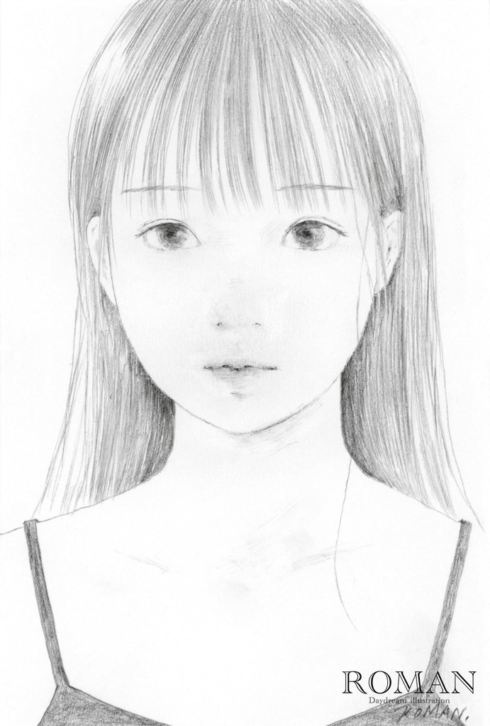 ハガキサイズドローイング#4