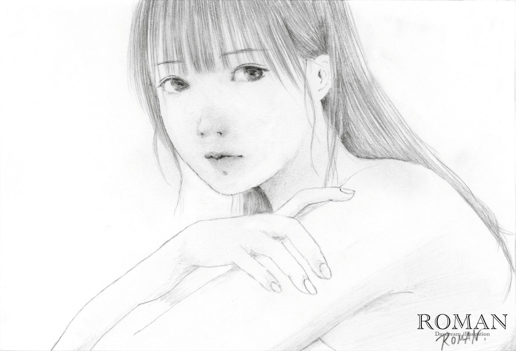 ハガキサイズドローイング#6