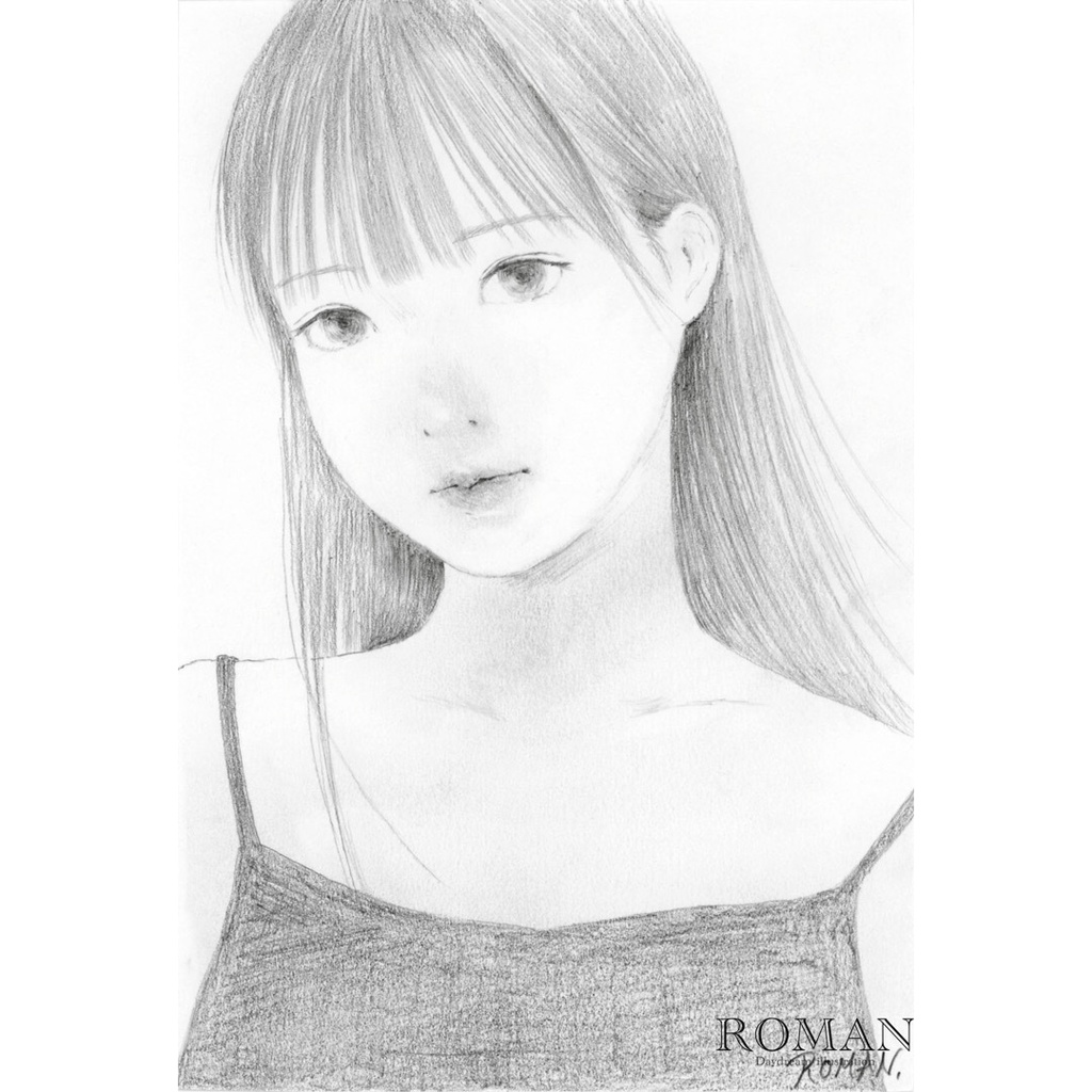 ハガキサイズドローイング#7