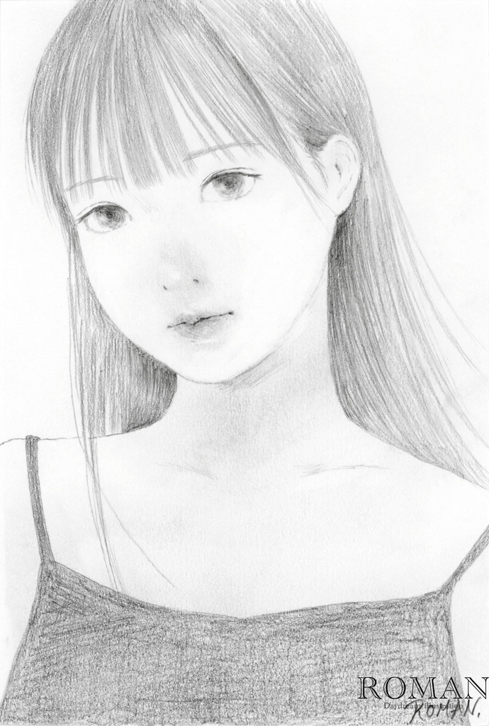 ハガキサイズドローイング#7