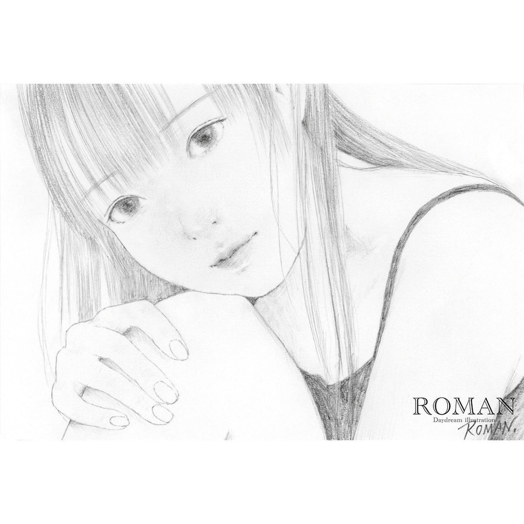 ハガキサイズドローイング#8