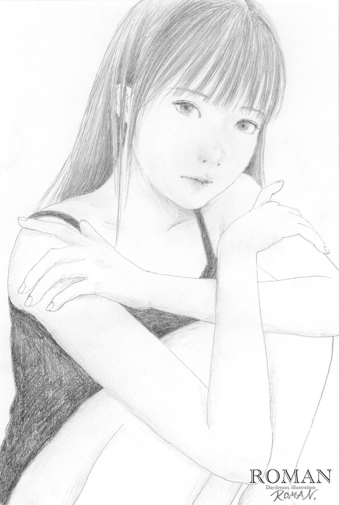 ハガキサイズドローイング#9