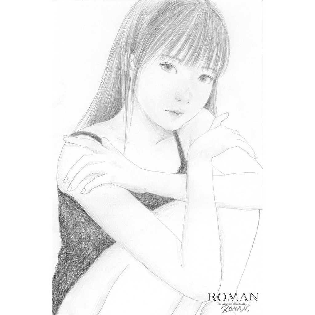 ハガキサイズドローイング#9