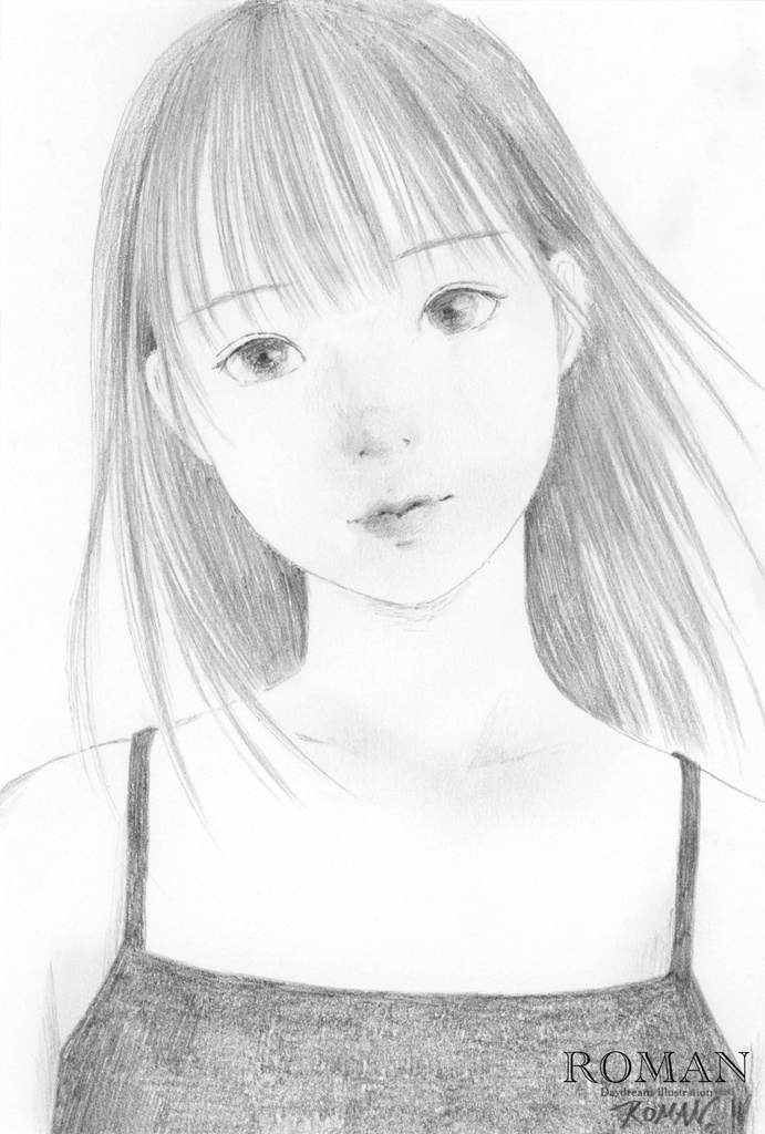 ハガキサイズドローイング#11