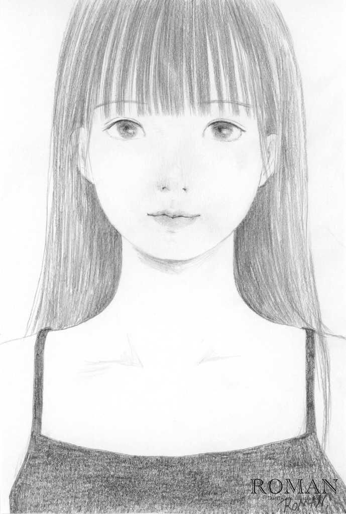 ハガキサイズドローイング#12