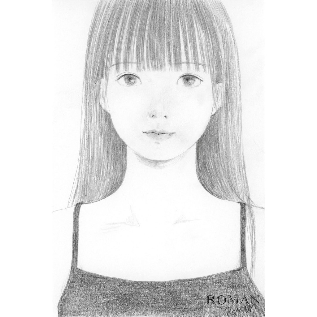 ハガキサイズドローイング#12