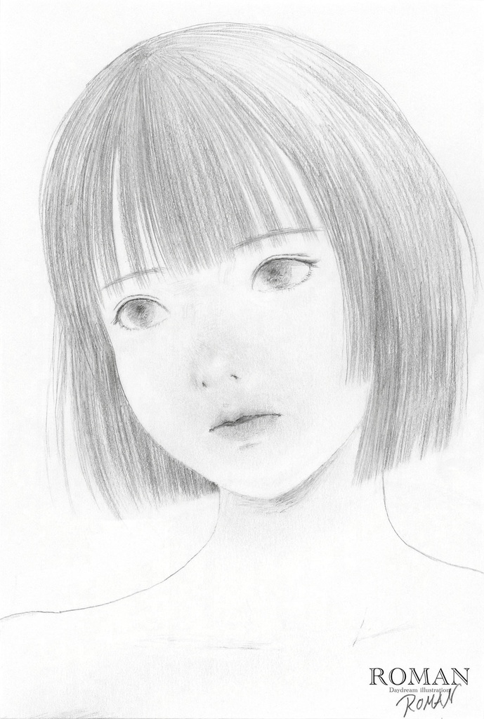 ハガキサイズドローイング#13