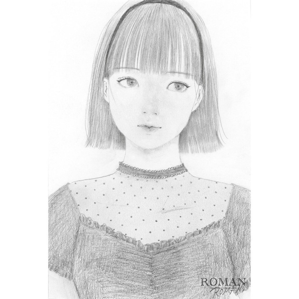 ハガキサイズドローイング#14