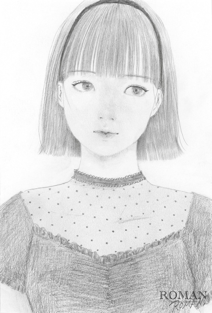 ハガキサイズドローイング#14