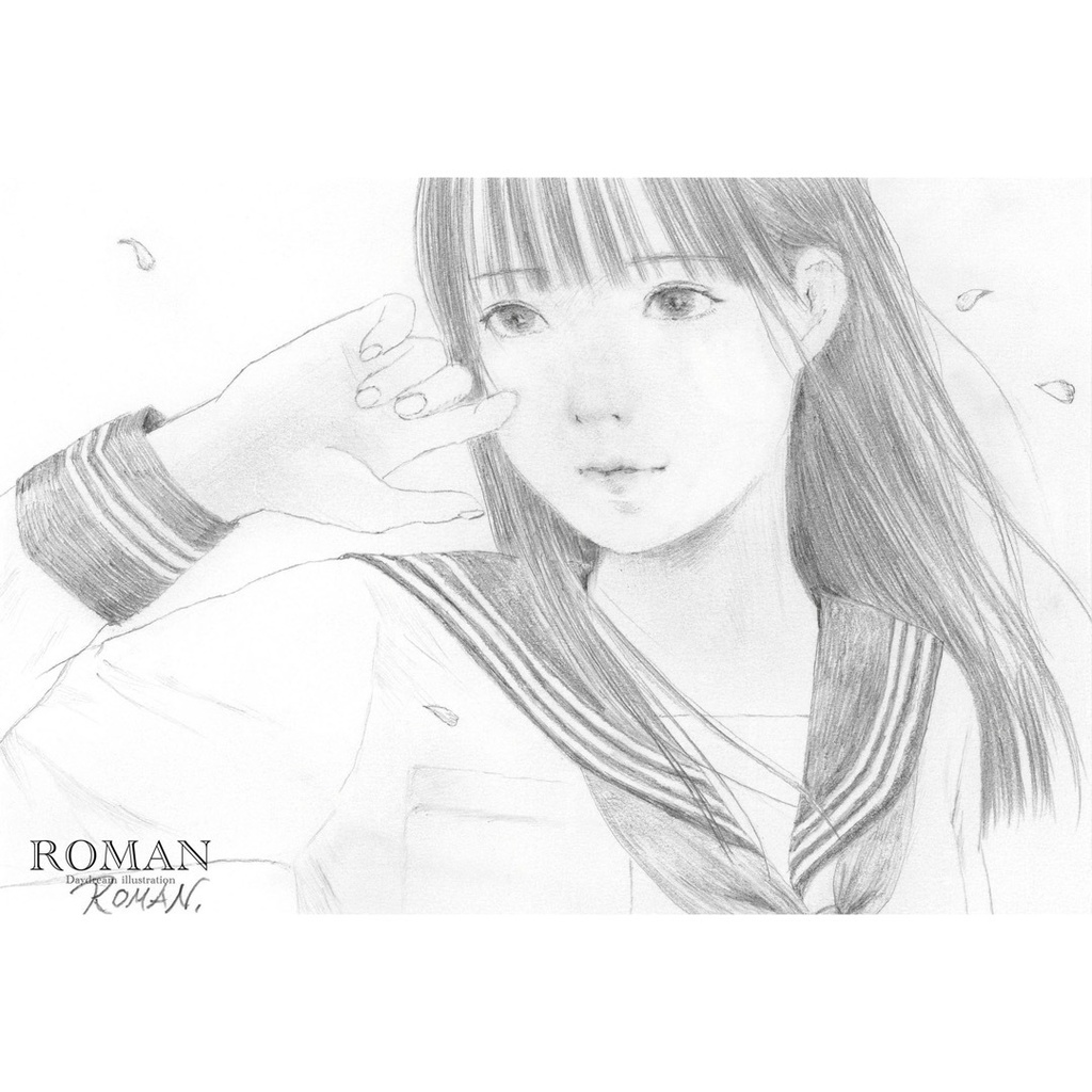 ハガキサイズドローイング#15