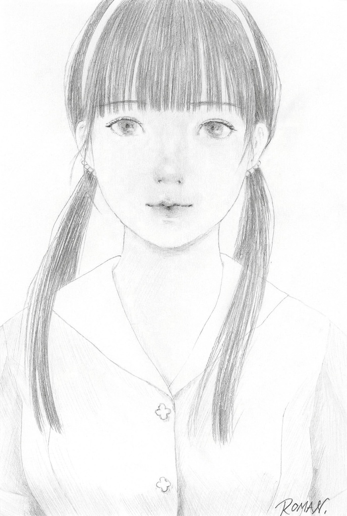 ハガキサイズドローイング#17