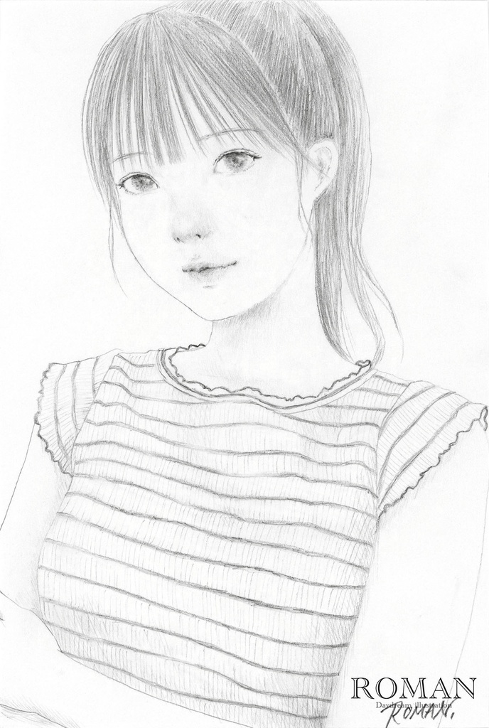 ハガキサイズドローイング#18