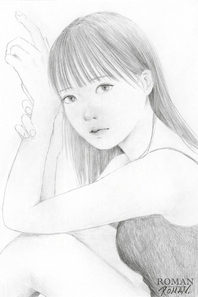 ハガキサイズドローイング#19