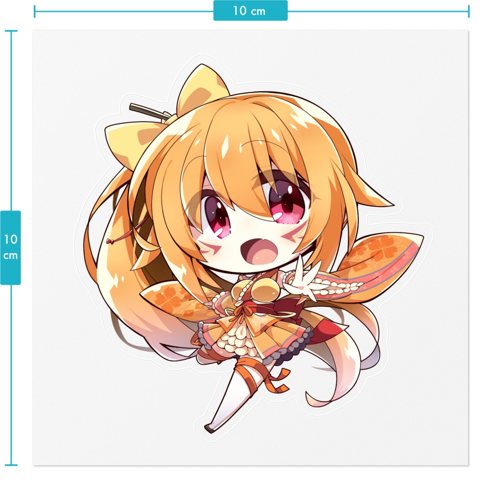 レナス・スケイム SDステッカー【イラスト:茜屋様】