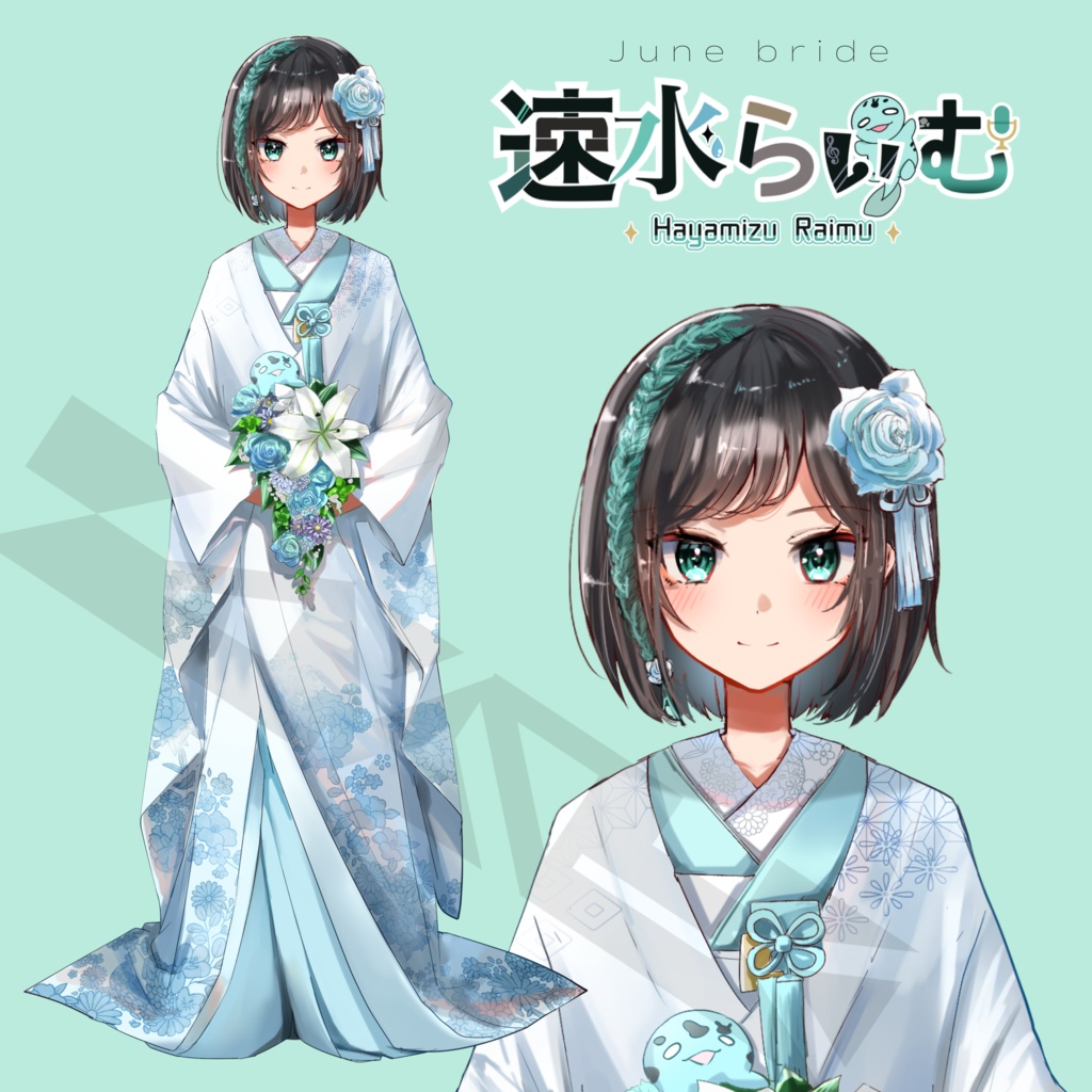 【Junebride】速水らいむ　アクリルスタンド