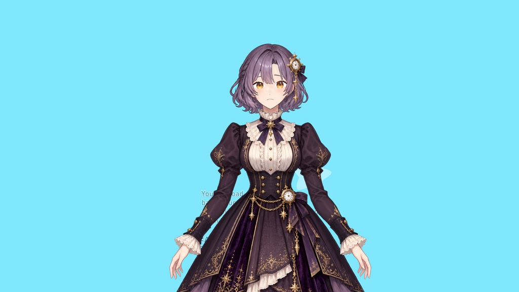 【限定一点】Live2dモデル Vtuber用の女の子アバター・モデルデータ 001